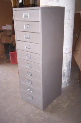 10 drawer optical lens all steel utility tool cabinet