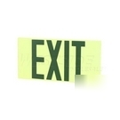 Elco EE80S self illuminating exit sign green