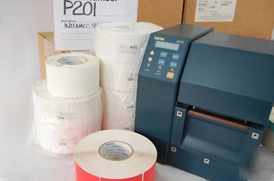 Intermec easycoderÂ® 4400 printer w/ 6+ cases of labels 