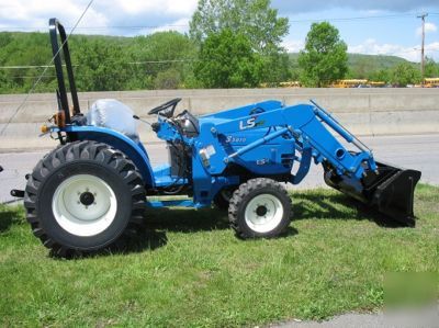 Ls C3030 tractor loader package with 5 year warranty