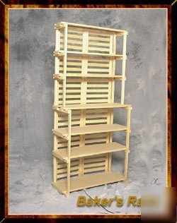 Portable trade craft show or retail store wood display