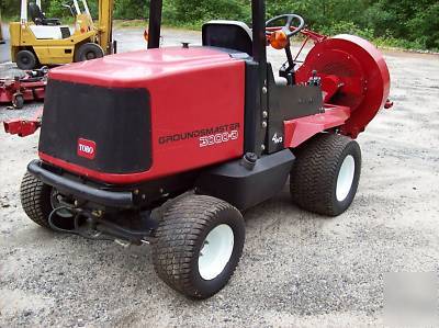 Toro 3000 4X4 diesel rotary lawn mower groundsmaster 