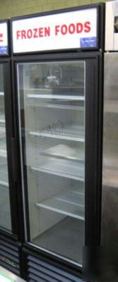 True refrigerator 1 glass door freezer GDM23F nice 5982