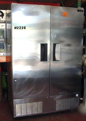 Commercial double door freezer - by delfield
