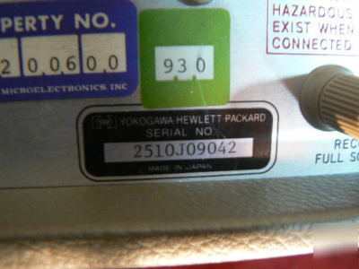 Hp/agilent 4329A high resistance meter needs calibrat.