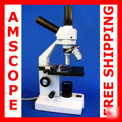 Teaching training biological microscope - mech. stage