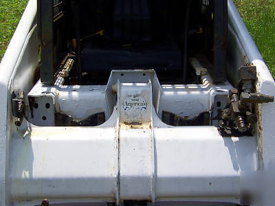 92 bobcat 853 skid steer loader skidloader diesel 58HP
