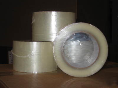Clear carton sealing tape - intertape 8100 - 18 rolls 