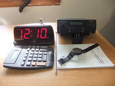 Radio shack home scanner, radio shack alarm clock