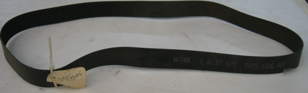 Flat belt w-740 1X37 1/2