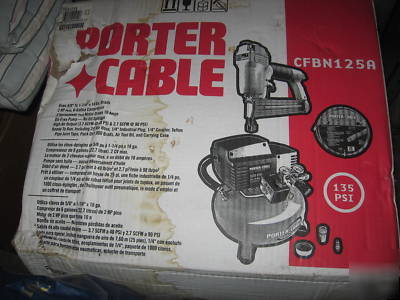 New porter cable brad nailer combo kit- 