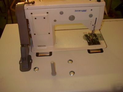 New s.e.w.line 20U53 zig zag industrial sewing machine