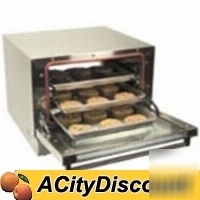 New cadco 1/4 size convection oven catering electric