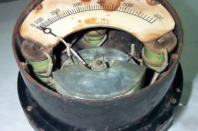 Norton voltmeter, vintage volt meter
