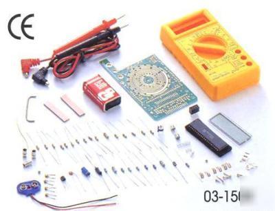 Electronics hobby kit do it yourself digital multimeter