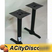 2 commercial restaurant furniture bar metal table bases