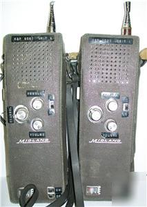 Midland 13-775B 5 watt, 6 channel transceiver 1969 MJ6