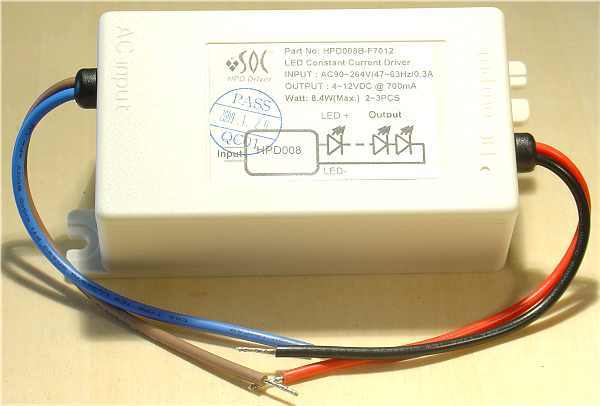 High power 8.4 watts constant current led driver