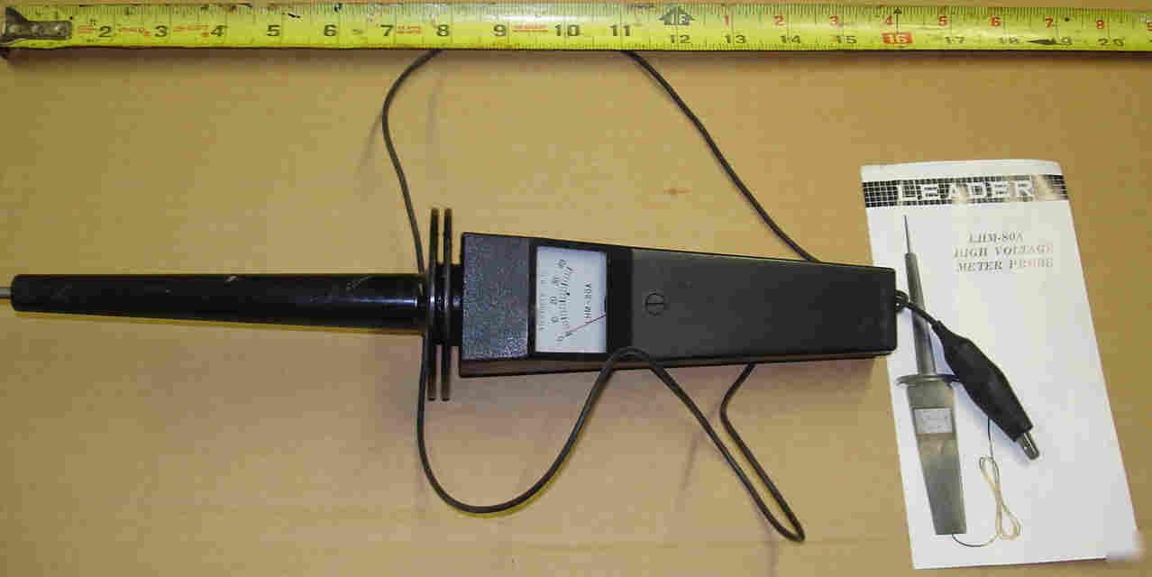 Leader lhm-80A high voltage meter probe