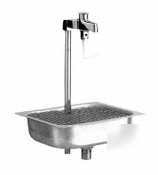 Fisher glass filler w/ sink assembly pedestal type