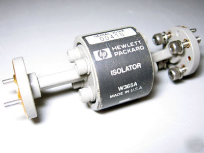 Hp agilent W365A 75 - 110 ghz 25 db waveguide isolator