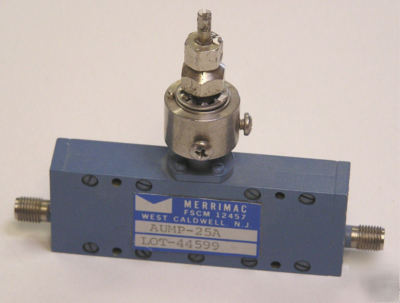 Merrimac aump-25A 0.5 to 12.0 ghz precision attenuator