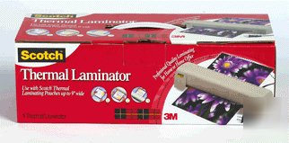New laminator thermal heat and 20 laminating pouches 