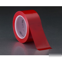 3M 471 solid vinyl tape 34 x 36 yds red