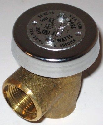 Bs&a watts 59-49-sa 288A 9548E vacuum breaker valve