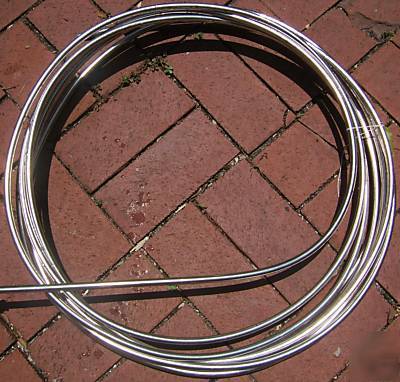 3/8â€ 316 ss tubing polished stainless steel - coiled