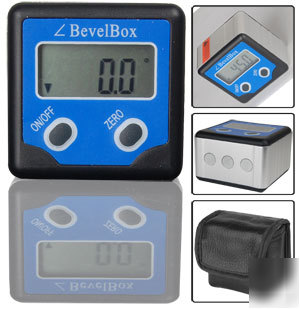 Bevel box digital angle gauge inclinometer protractor 2