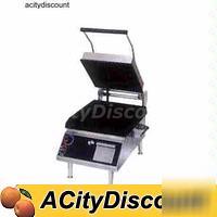 New star iron smooth two sided sandwich press grill