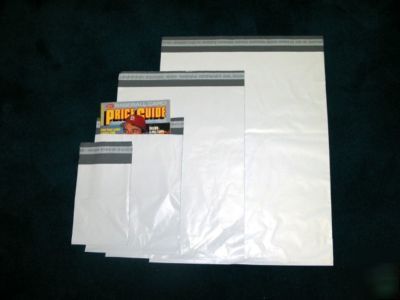 25 white poly mailers bags 10 x 13