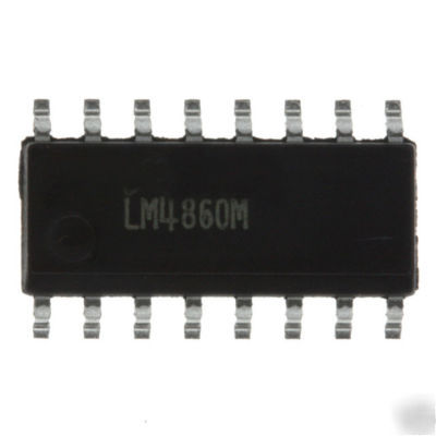 Ic chips: 5PCS LM4860M audio power amp w. shutdown mode
