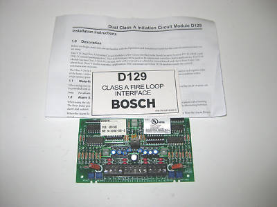 Bosch radionics D129 dual class a fire loop