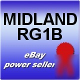 Midland RG1B marine radio vhf 25 watt blk black meets 9