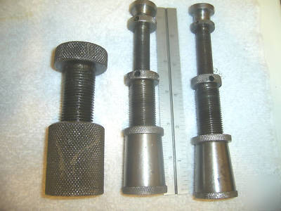 (3) machinist jacks , jack stands 3-6 inches