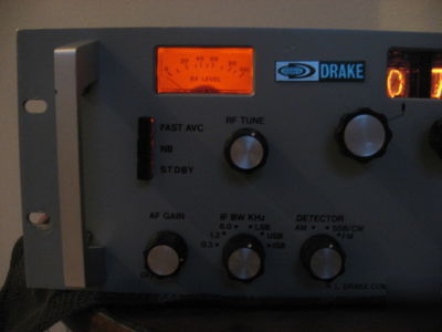 Rare drake msr/fm-p receiver nixie display (dsr-2 +fm)