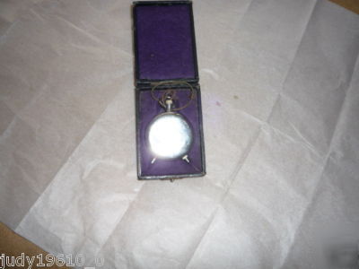 Vintage volt ampmeter in case 