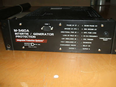 Beckwith electric m-3410A intertie generator protection