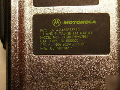 Motorola vhf XTS3000 astro display radio, good cond
