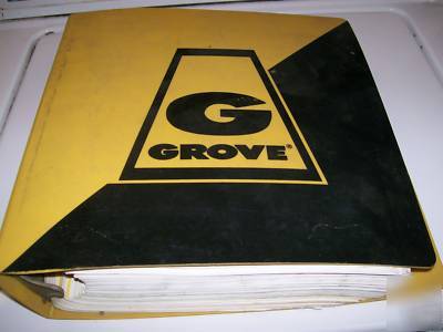 Grove RT630 service maintenance operation manual 1980