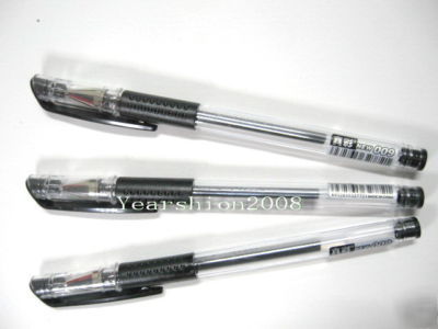 3 x black snoopy 0.5MM point roller-ball gel ink pens