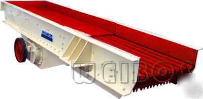 Jaw crusher vibrating grizzly feeder