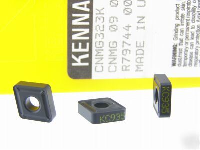 New 100 kennametal cnmg 323 KC935 carbide inserts N930S