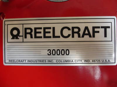 Reelcraft hand crank 425' pressure wash reel 3000 psi