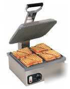 Electric uncoated panini style sandwich press - 110V