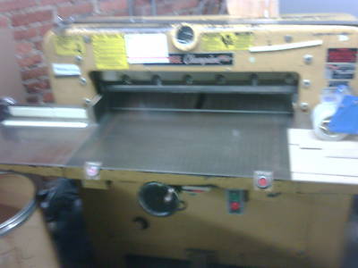 Challenge 305 mb 30' in paper cutter power/power