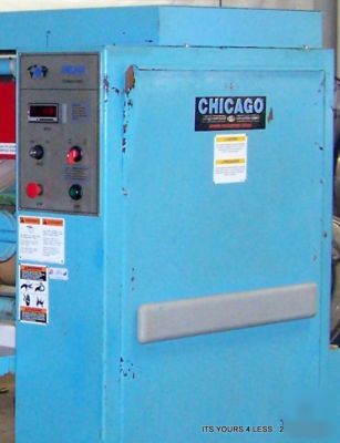 Chicago flatwork ironer laser line series gas, refurb'd