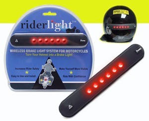 Riderlight red w/ led light wireless brake light